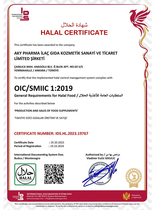 Certifications of Our Manufacturing Facility